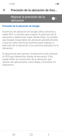 Pulsa el indicador junto a 