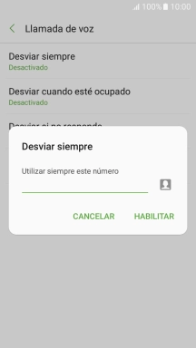 Introduce +34600132000 y pulsa HABILITAR.