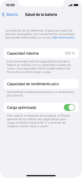 Pulsa el indicador junto a 