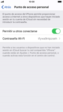 Pulsa la tecla de inicio para terminar y regresar a la pantalla de inicio.