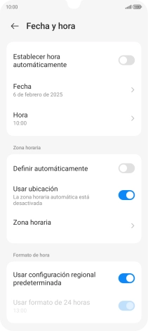 Pulsa el indicador junto a 