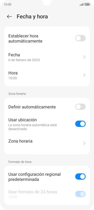Pulsa el indicador junto a 