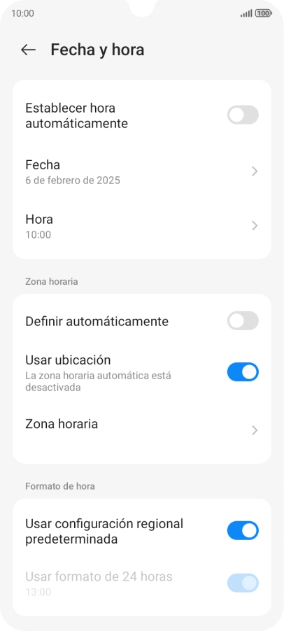 Pulsa el indicador junto a 