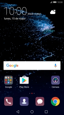 Pulsa el icono de mensajes.