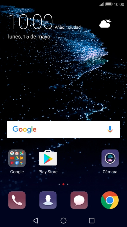 Pulsa el icono de mensajes.