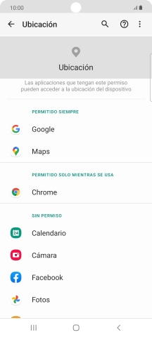 Pulsa la app deseada.