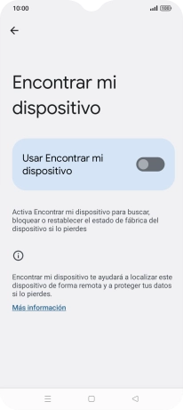 Pulsa el indicador junto a 