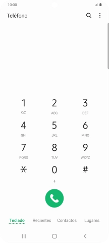 Pulsa el icono de menú.