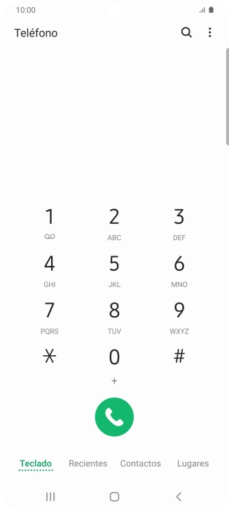 Pulsa el icono de menú.