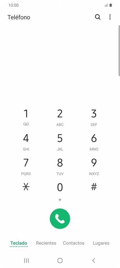 Pulsa el icono de menú.