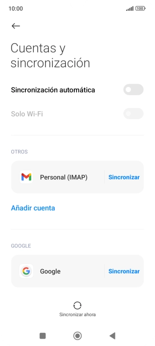 Pulsa el indicador junto a 