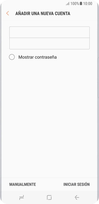 Pulsa INICIAR SESIÓN.