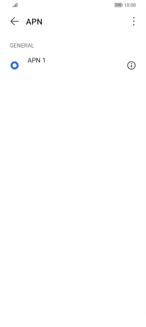 Pulsa el icono de menú.