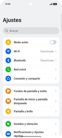 Pulsa Sonidos y vibración.