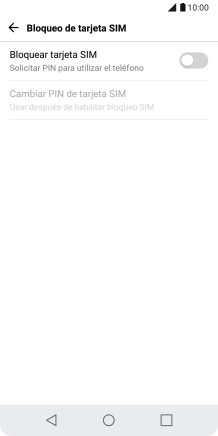 Pulsa la tecla de inicio para terminar y regresar a la pantalla de inicio.