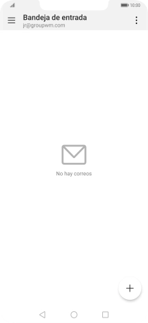 Desliza el dedo hacia la derecha desde la parte izquierda de la pantalla.