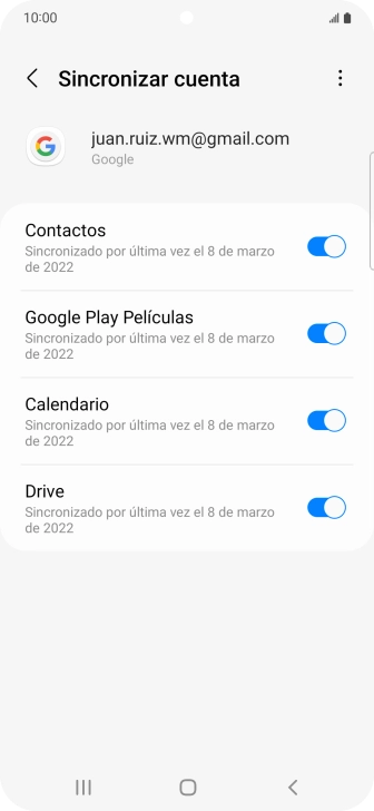 Pulsa la tecla de inicio para terminar y regresar a la pantalla de inicio.