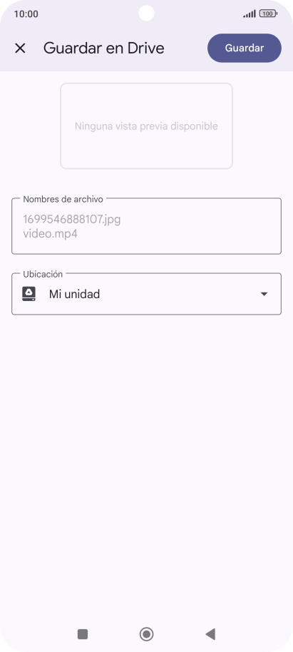 Pulsa la lista desplegable bajo Pulsa la lista desplegable bajo