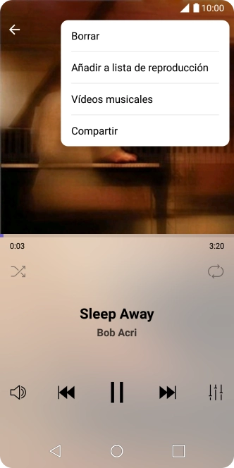 Pulsa Añadir a lista de reproducción.
