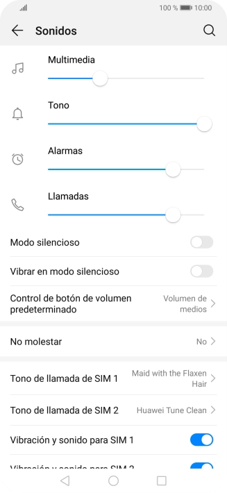 Pulsa la tecla de inicio para terminar y regresar a la pantalla de inicio.