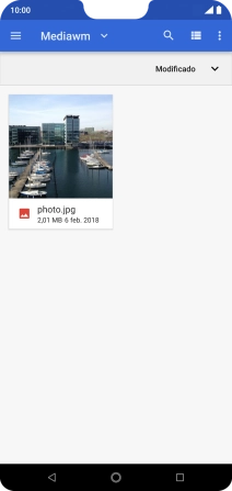 Pulsa el archivo deseado.