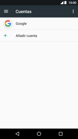Pulsa Añadir cuenta.