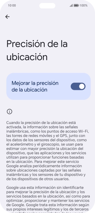 Si pulsas el indicador junto a 