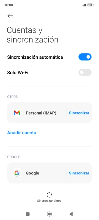 Pulsa el indicador junto a 
