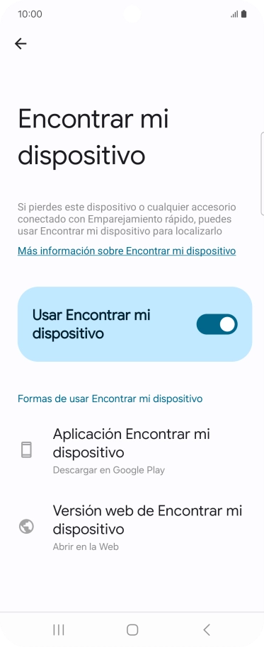 Pulsa la tecla de inicio para terminar y regresar a la pantalla de inicio.