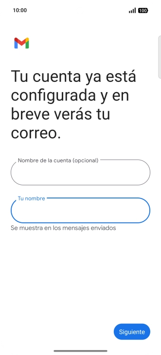Pulsa Siguiente.