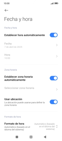 Pulsa la tecla de inicio para terminar y regresar a la pantalla de inicio.