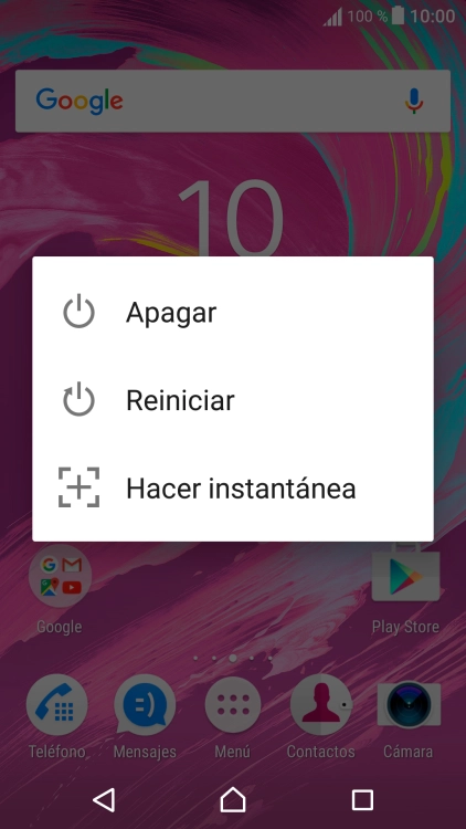 Pulsa Hacer instantánea.