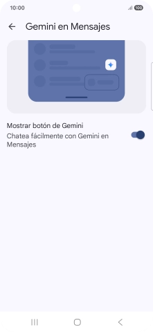 Pulsa el indicador junto a 