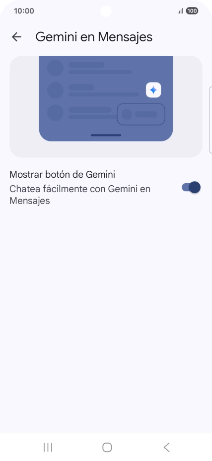 Pulsa el indicador junto a 