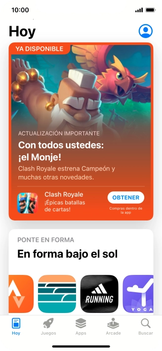 Pulsa Buscar.