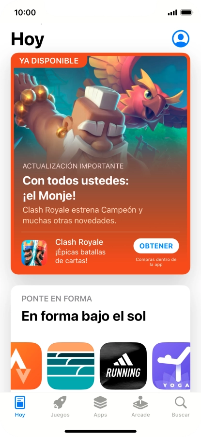 Pulsa Buscar.