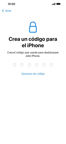 Pulsa Opciones de código.