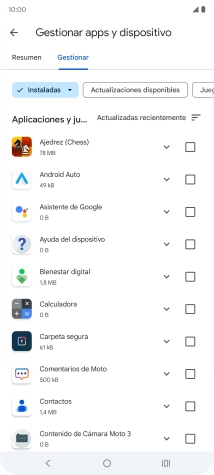 Pulsa la app deseada. Pulsa la app deseada.