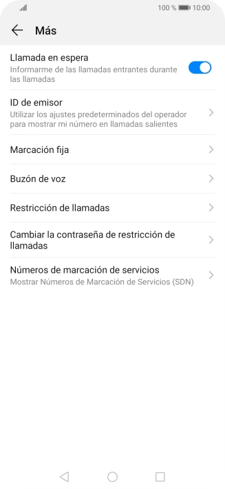 Pulsa el indicador junto a 