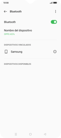 Pulsa la tecla de inicio para terminar y regresar a la pantalla de inicio.