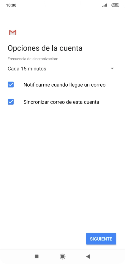 Pulsa la lista desplegable bajo 