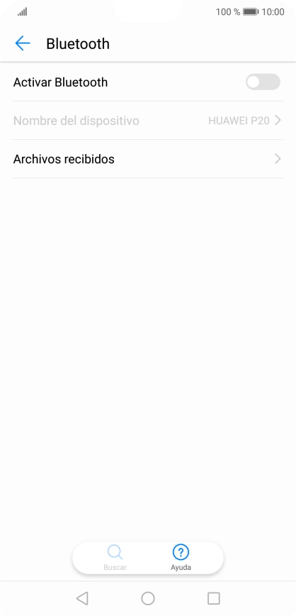 Pulsa el indicador junto a 