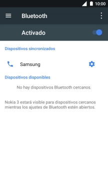 Pulsa la tecla de inicio para terminar y regresar a la pantalla de inicio.