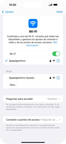 Desliza el dedo hacia arriba desde la parte inferior de la pantalla para volver a la pantalla de inicio.