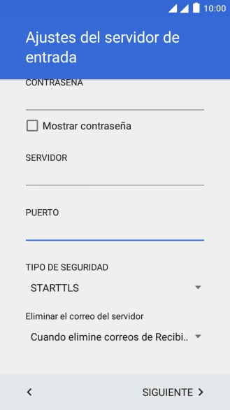 Pulsa la lista desplegable bajo 