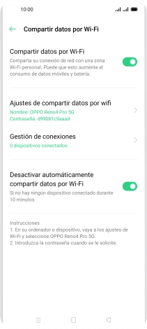 Pulsa la tecla de inicio para terminar y regresar a la pantalla de inicio.