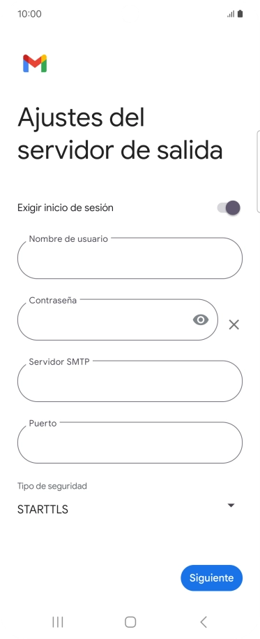 Pulsa el indicador junto a 