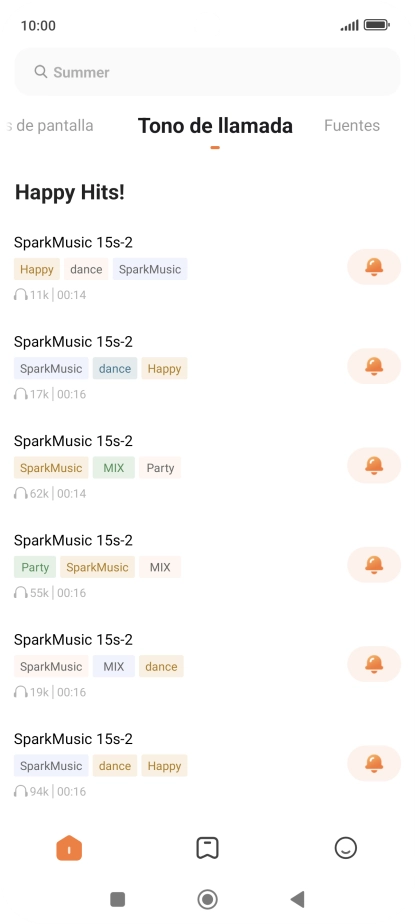 Pulsa la tecla de retroceso.