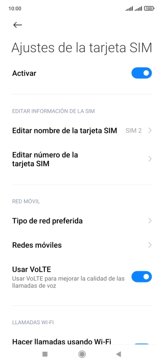 Pulsa el indicador junto a 