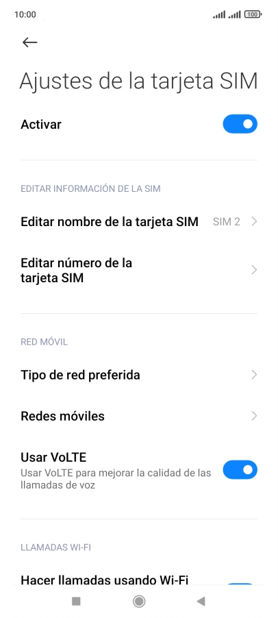 Pulsa el indicador junto a 